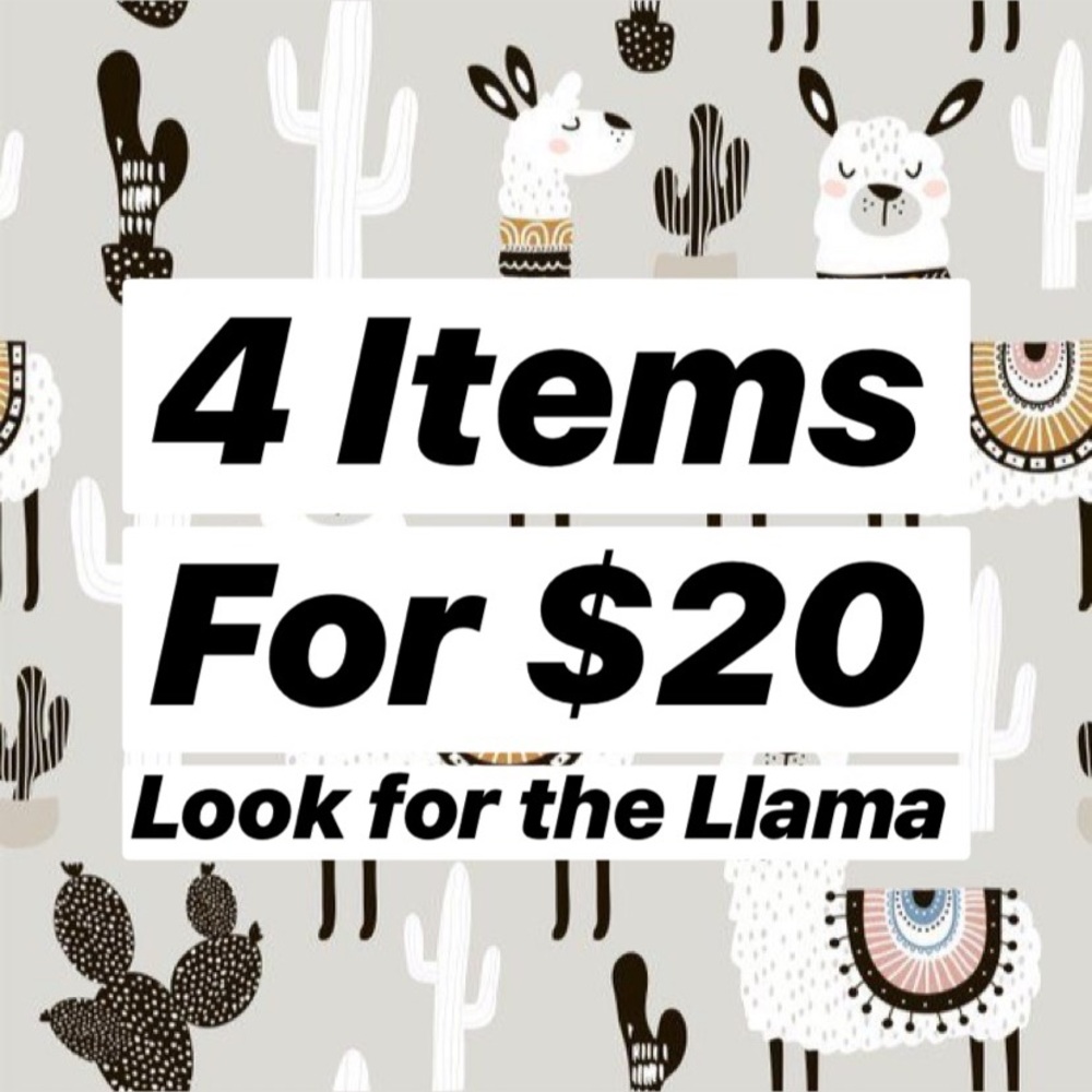 🦙🦙 4 FOR $20 SALE 🦙🦙